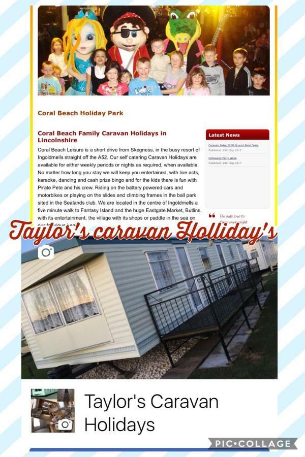Campsite Taylor's Caravan Holiday's 8 Berth *